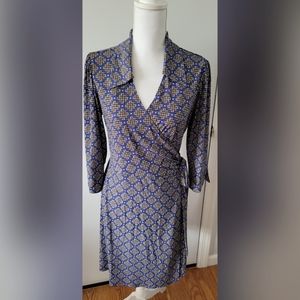 Woman's wrap dress